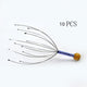 Top Gear 0 10pcs Random Hair Hair Raising Octopus Scalp Massager Massage Claw Manual Massager Head Massager  Grasper