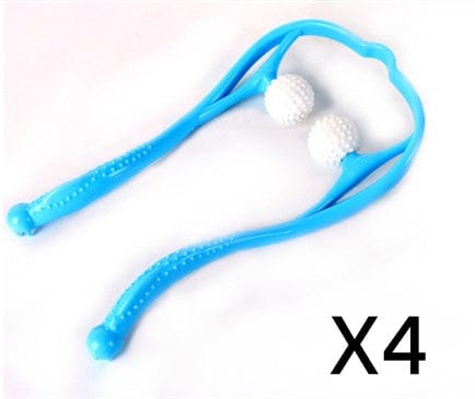 Top Gear 0 Blue 4PCS Manual massager