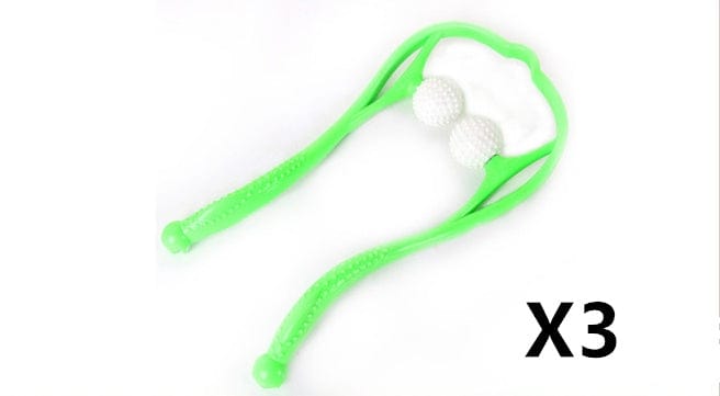 Top Gear 0 Green 3PCS Manual massager