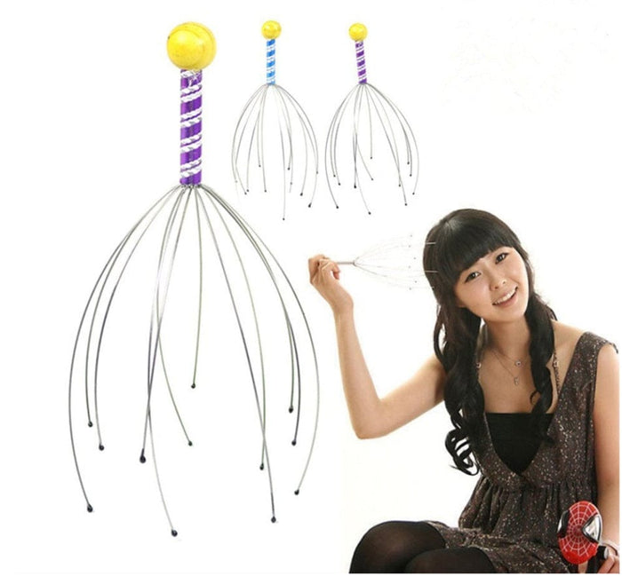 Top Gear 0 Hair Hair Raising Octopus Scalp Massager Massage Claw Manual Massager Head Massager  Grasper