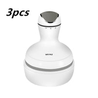 Top Gear 0 White 3pcs / USB Head Massager, Rechargeable Head Massager, Electric Scalp Massager, Multifunctional Head Physiotherapy Device