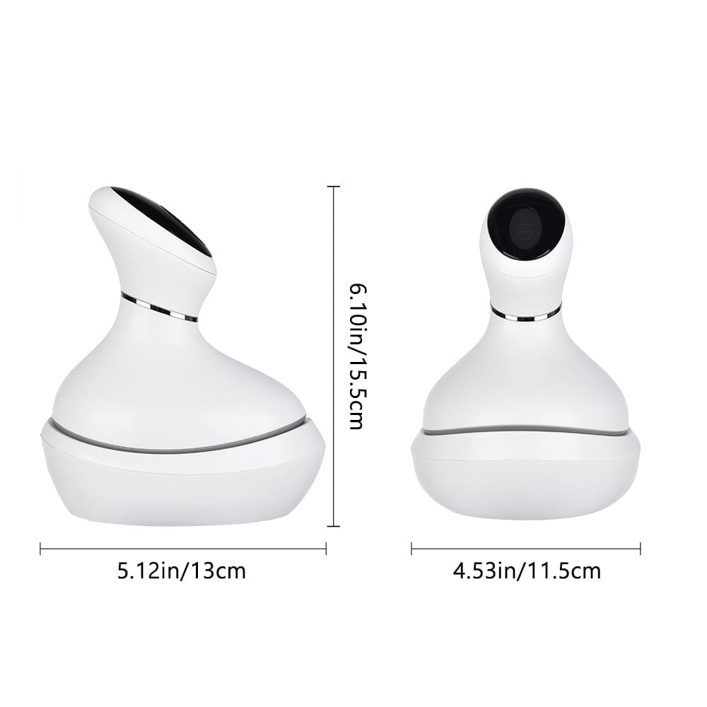 Top Gear 0 White Rechargeable Waterproof Head Massager Electric Scalp Massager