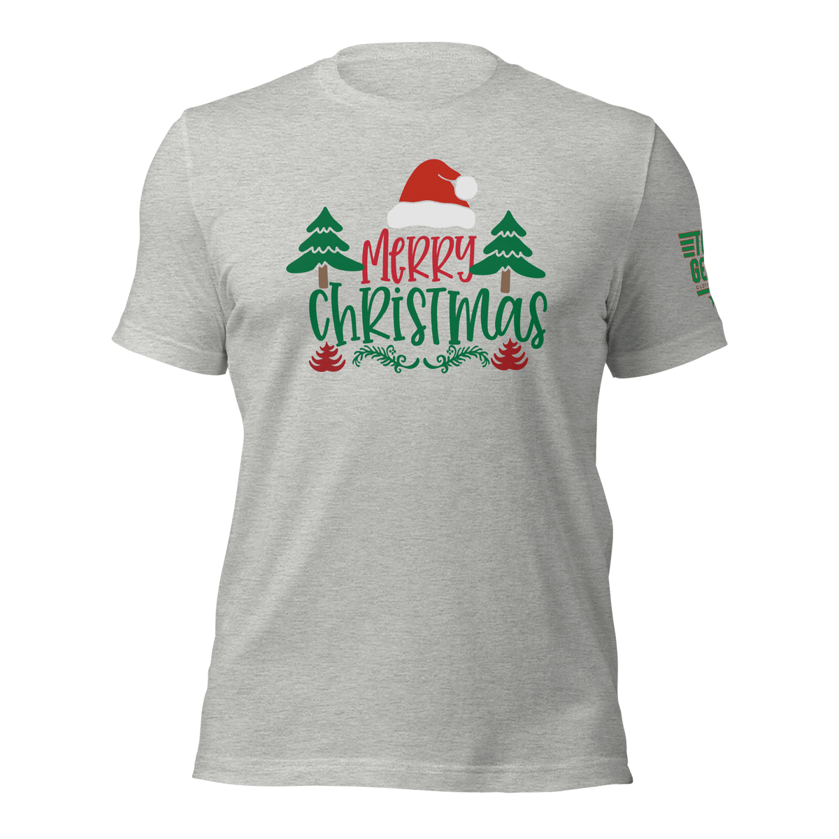 Top Gear Athletic Heather / XS Merry Christmas T-Shirt