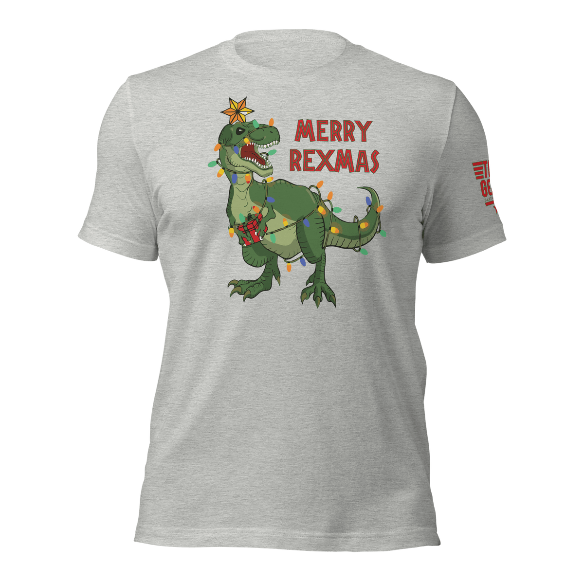 Top Gear Athletic Heather / XS Merry Rexmas T-Shirt