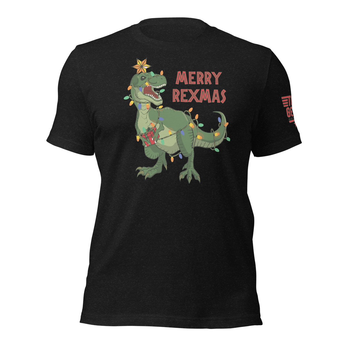 Top Gear Black Heather / XS Merry Rexmas T-Shirt