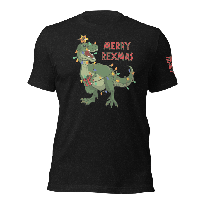 Top Gear Black Heather / XS Merry Rexmas T-Shirt