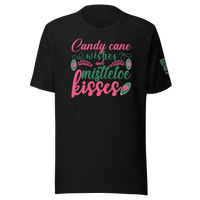 Top Gear Black / XS Candy Cane Wishes T-Shirt