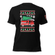 Top Gear Black / XS Christmas Fire Truck T-Shirt