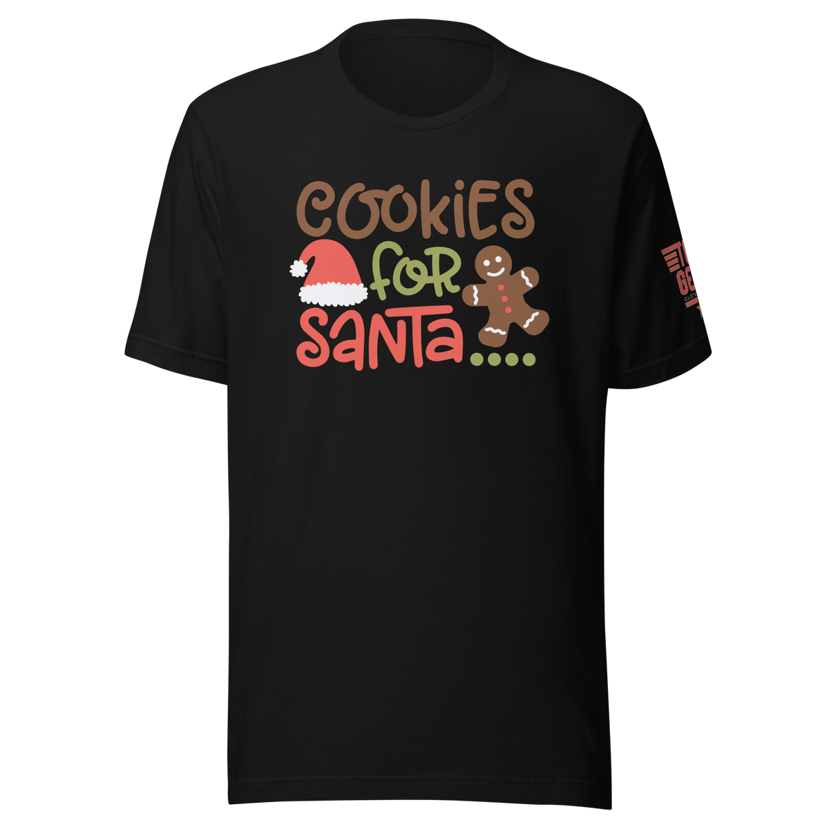 Top Gear Black / XS Cookies for Santa T-Shirt