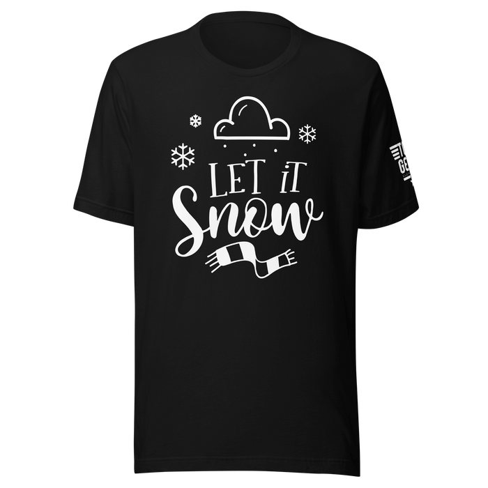 Top Gear Black / XS Let It Snow T-Shirt