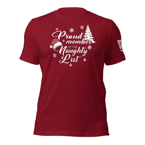 Top Gear Cardinal / XS Naughty List T-Shirt