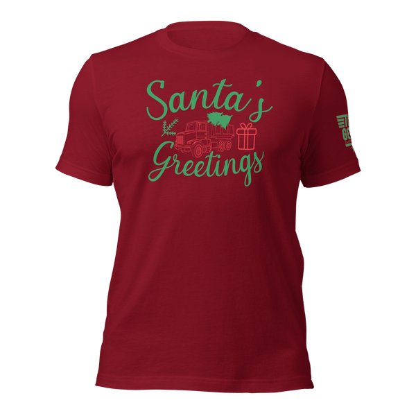 Top Gear Cardinal / XS Santa's Greetings T-Shirt