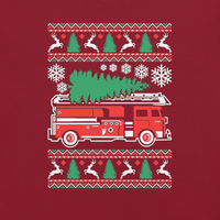 Top Gear Christmas Fire Truck T-Shirt