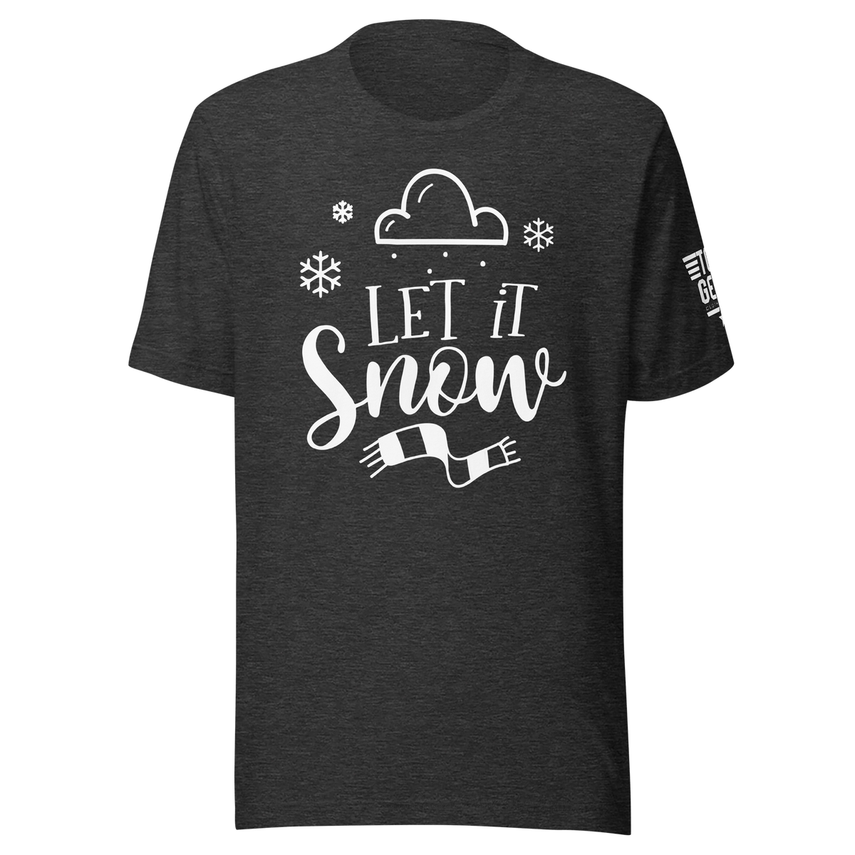 Top Gear Dark Grey Heather / XS Let It Snow T-Shirt