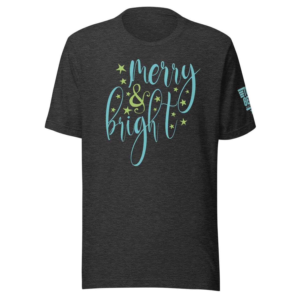 Top Gear Dark Grey Heather / XS Merry & Bright T-Shirt