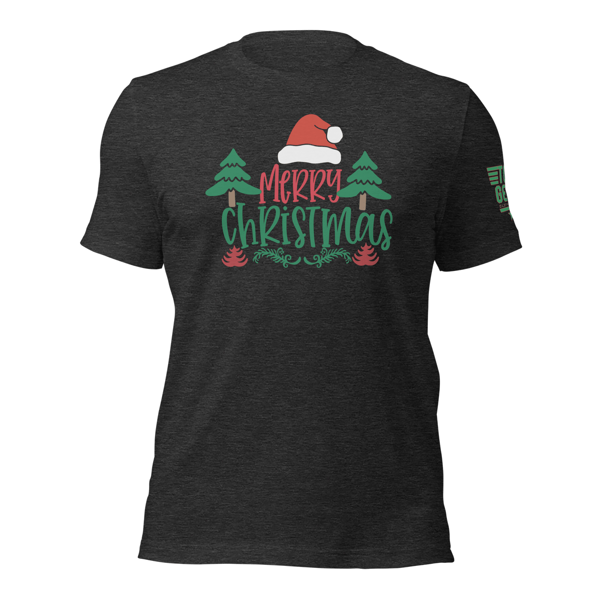 Top Gear Dark Grey Heather / XS Merry Christmas T-Shirt