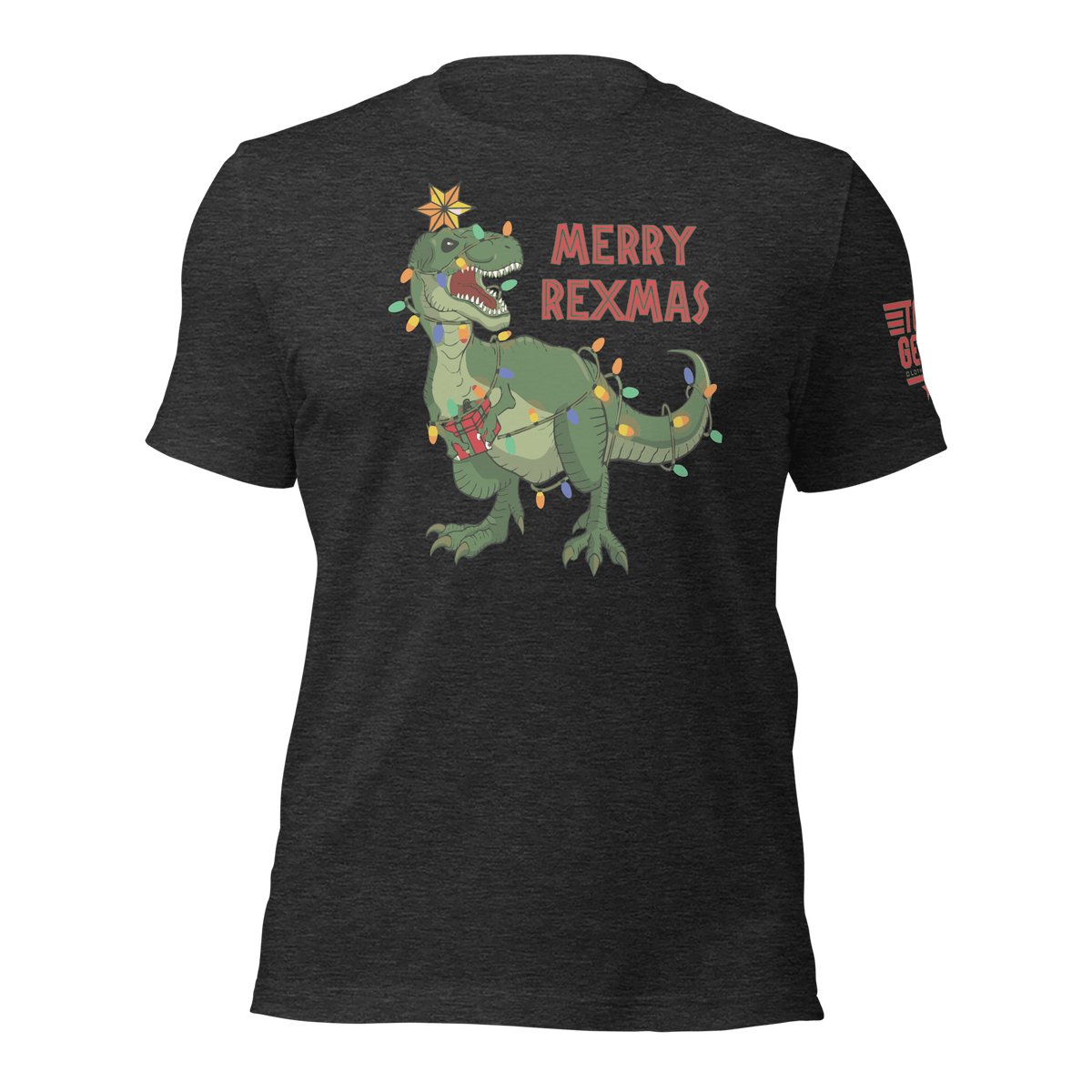 Top Gear Dark Grey Heather / XS Merry Rexmas T-Shirt