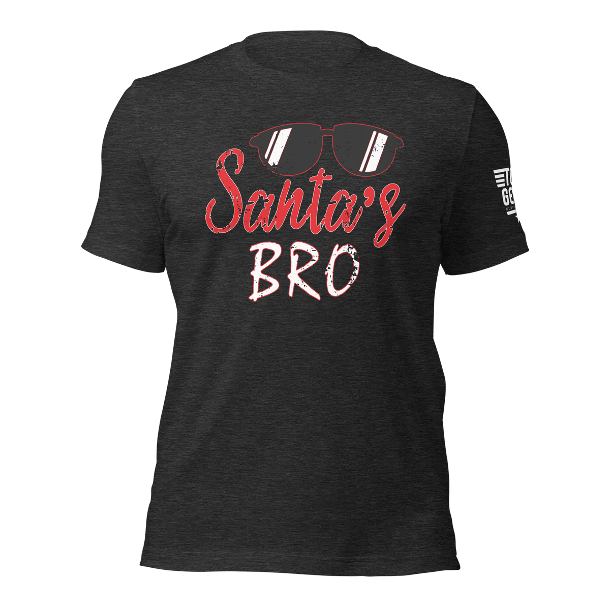 Top Gear Dark Grey Heather / XS Santa's Bro T-Shirt