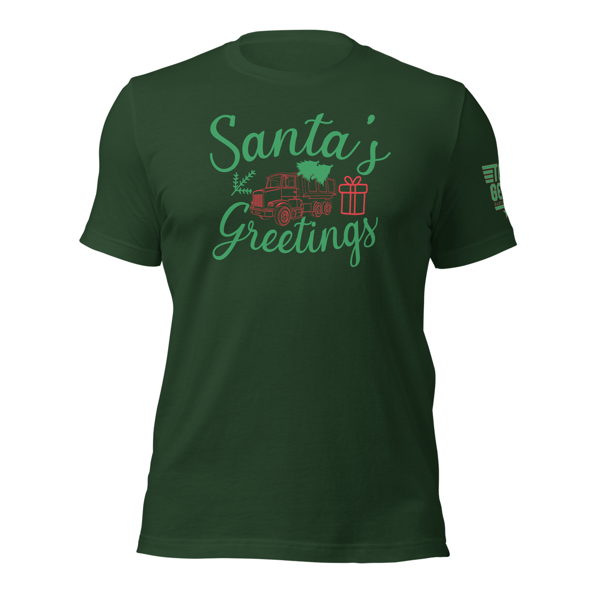 Top Gear Forest / S Santa's Greetings T-Shirt