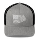 Top Gear Heather/ Black Betsy Ross Flag Trucker Hat