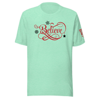 Top Gear Heather Mint / S Believe T-Shirt