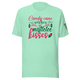 Top Gear Heather Mint / S Candy Cane Wishes T-Shirt