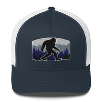 Top Gear Navy/ White Bigfoot Trucker Cap