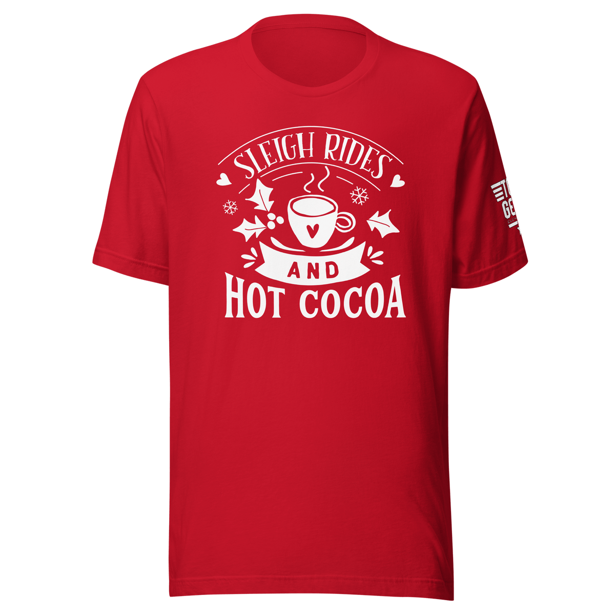 Top Gear Red / XS Sleigh Rides & Hot Cocoa T-Shirt