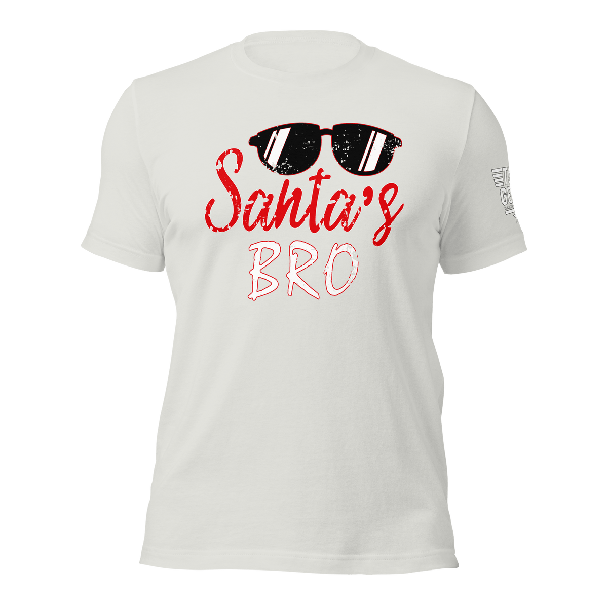Top Gear Silver / S Santa's Bro T-Shirt
