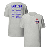 Handyman Hourly Rate T-Shirt