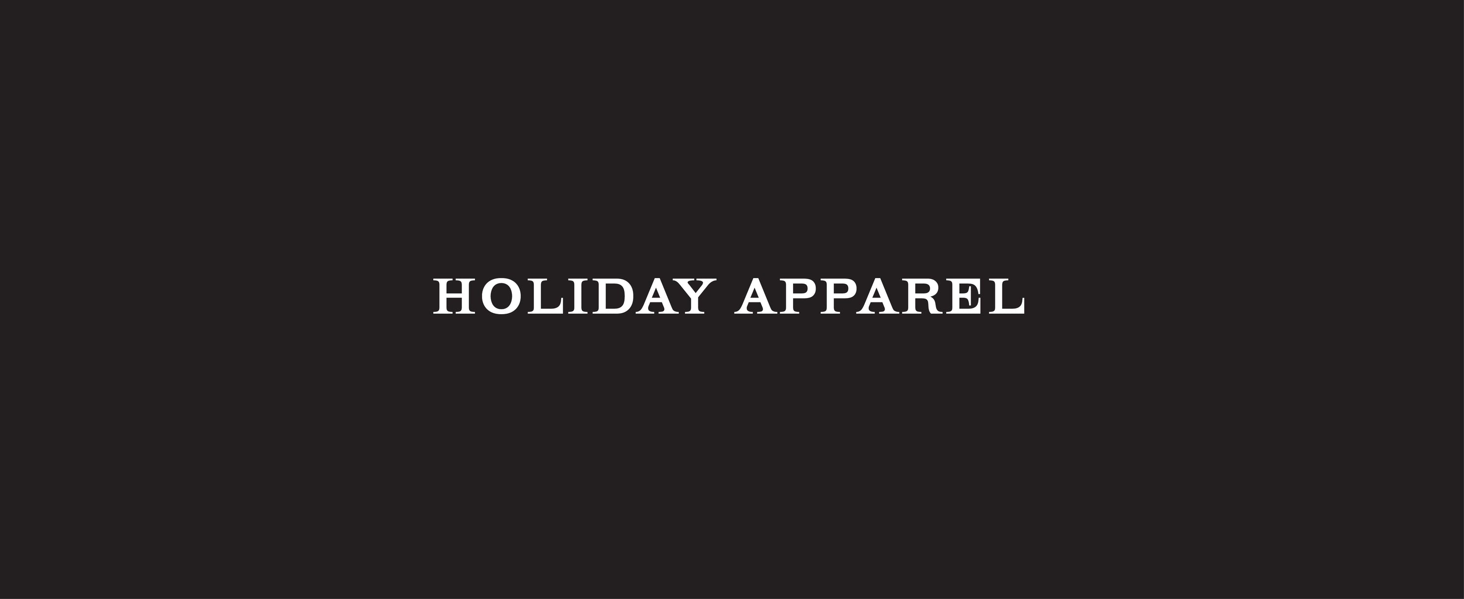 Holiday Apparel
