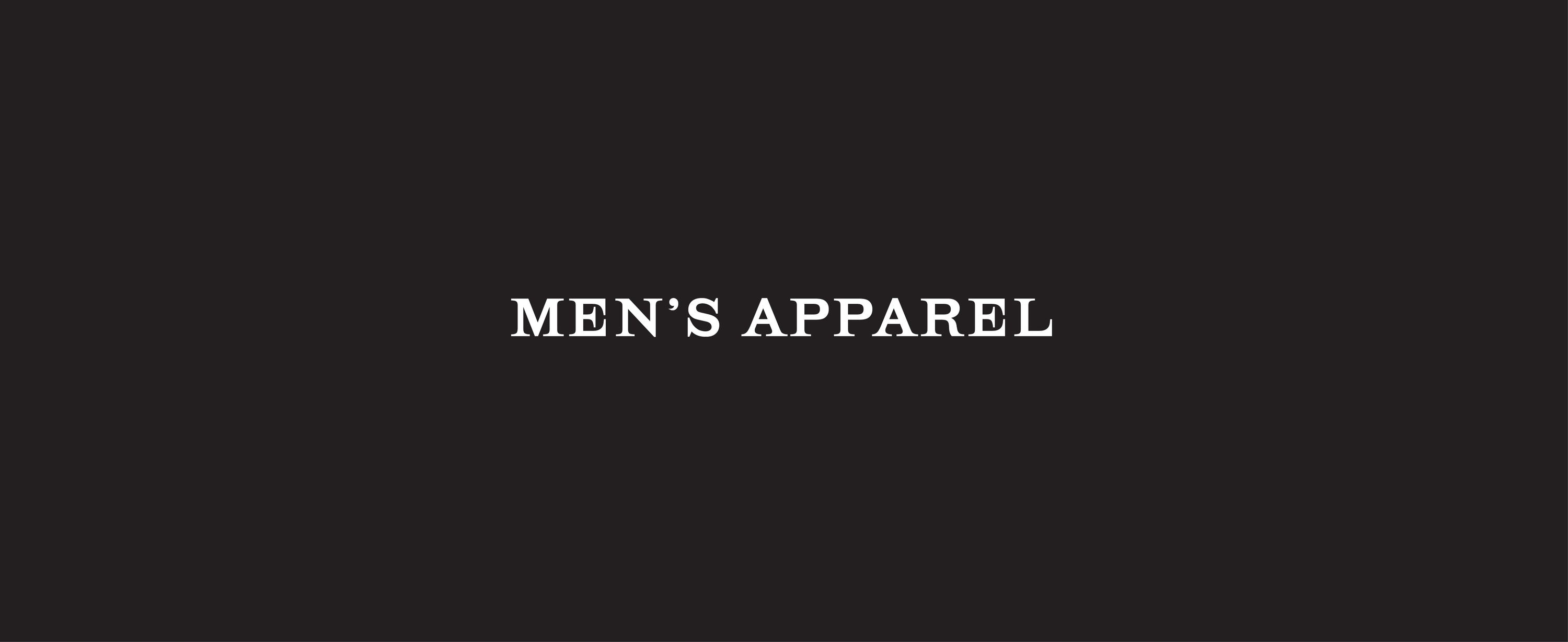 MEN'S APPAREL