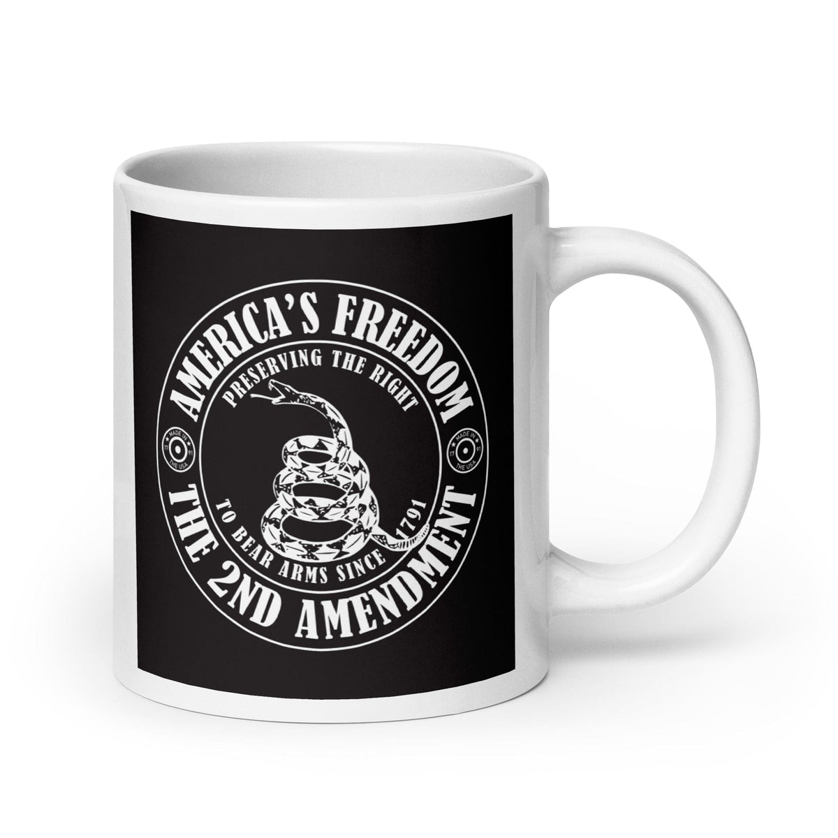 Top Gear 20 oz America's Freedom 2A Coffee Mug