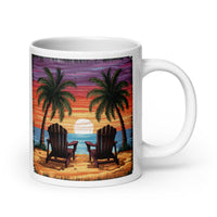 Top Gear 20 oz Beach Sunset Coffee Mug