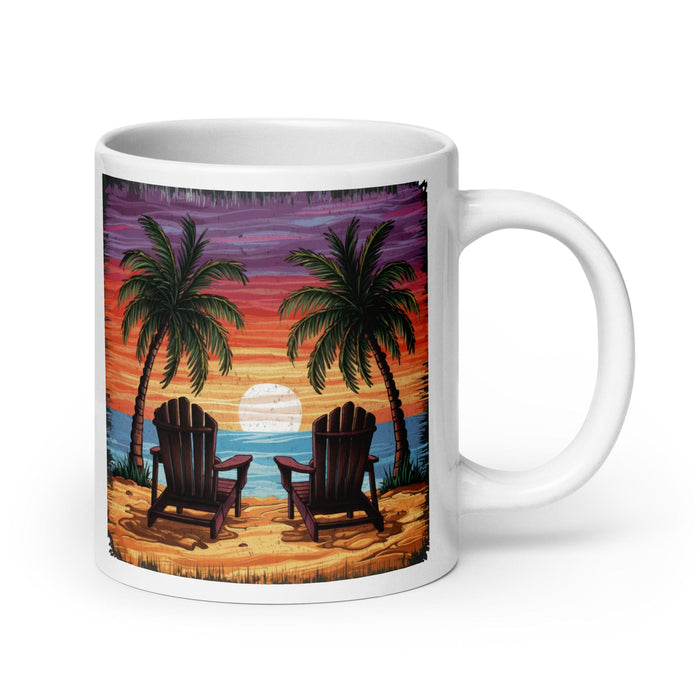 Top Gear 20 oz Beach Sunset Coffee Mug