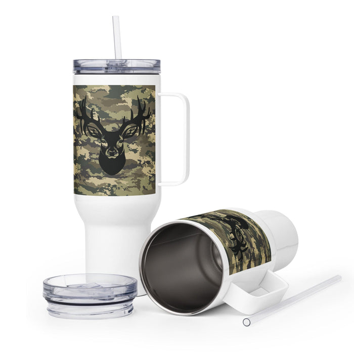Top Gear 40 oz Camo Whitetail Buck Stainless Steel Tumbler