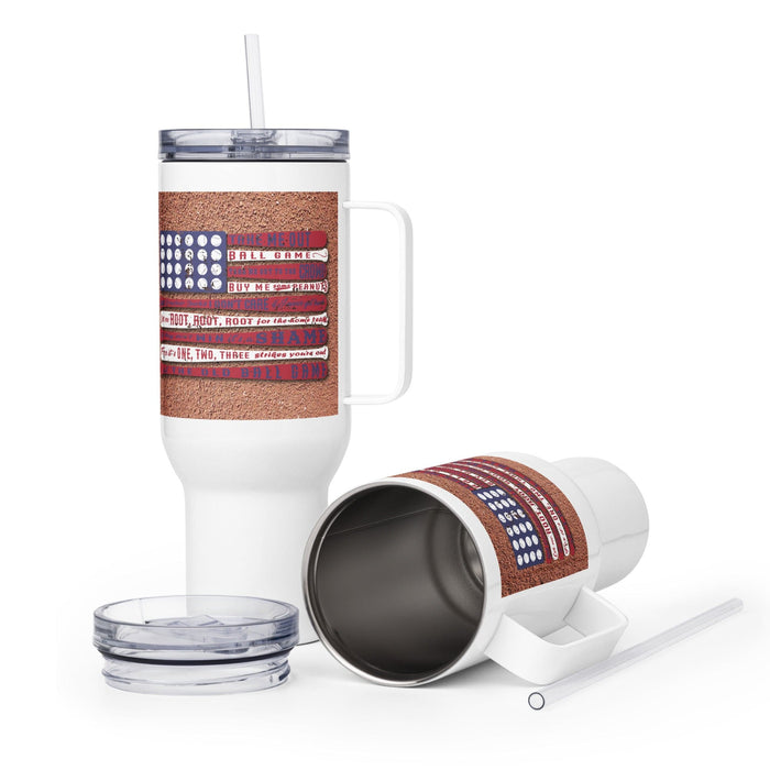 Top Gear 40 oz Take Me Out To The Ballgame Stainless Steel Tumbler