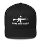 Top Gear Black Come and Take It Trucker Cap