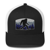 Top Gear Black/ White Bigfoot Trucker Cap