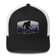 Top Gear Black/ White Bigfoot Trucker Cap
