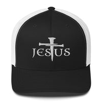 Top Gear Black/ White Trucker Cap