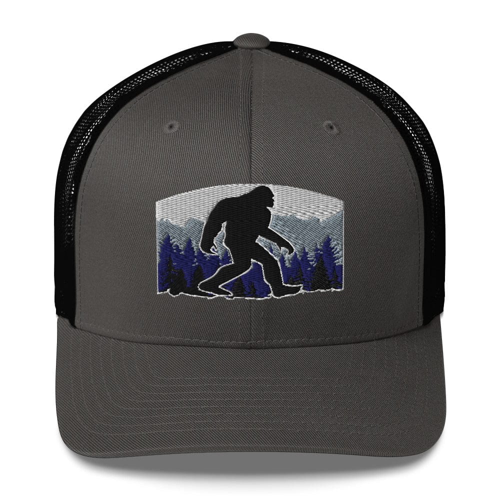 Top Gear Charcoal/ Black Bigfoot Trucker Cap