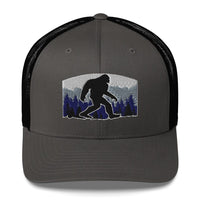 Top Gear Charcoal/ Black Bigfoot Trucker Cap