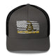 Top Gear Charcoal/ Black Don't Tread On Me Trucker Hat