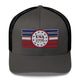 Top Gear Charcoal/ Black USA 1776 Trucker Cap