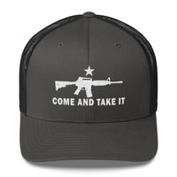 Top Gear Charcoal Come and Take It Trucker Cap