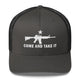 Top Gear Charcoal Come and Take It Trucker Cap