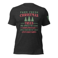 Top Gear Dark Grey Heather / XS Farm Fresh Trees T-Shirt
