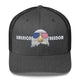 Top Gear Dark Heather Gray American Freedom Trucker Hat