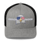 Top Gear Heather/ Black American Freedom Trucker Hat
